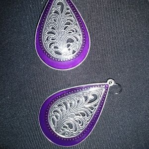 New Premier Designs Lilac Earrings